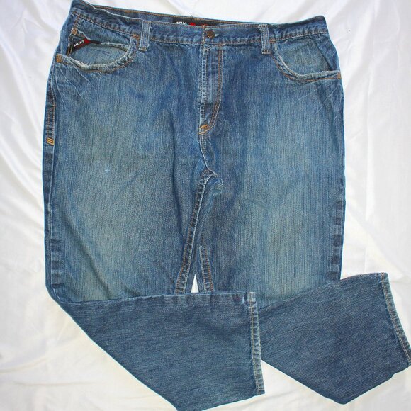 Ariat Other - Ariat Work FR Men's M3 Loose Fit Flame Resistant Distressed Jean Size 42X30